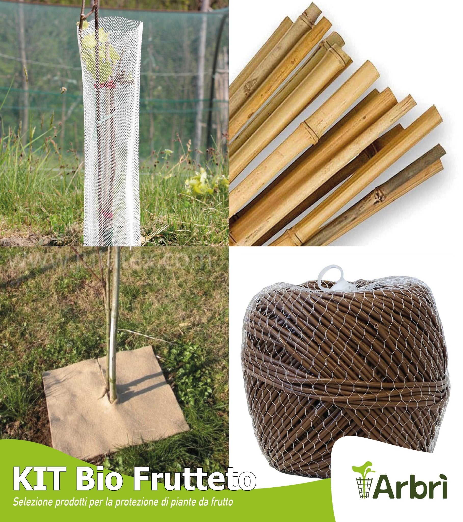 KIT Bio per protezione Frutteto - Arbri Store - Supporti per piante