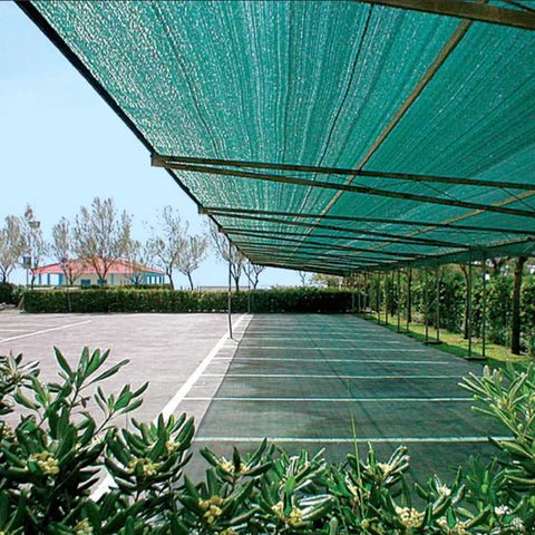 SolarNet 90% – Rete ombreggiante da giardino verde - Arbri Store - Reti ombreggianti